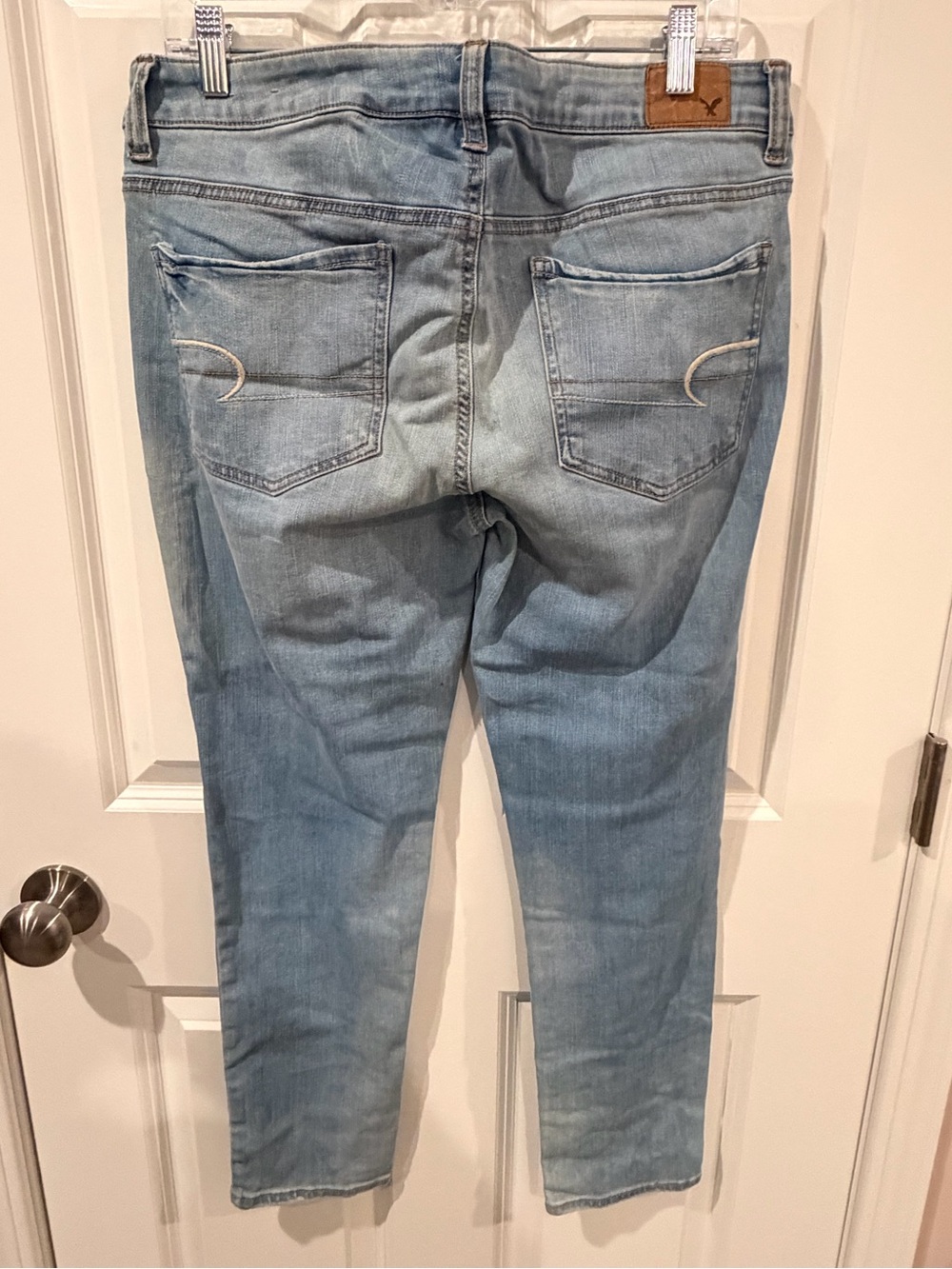 American Eagle Light Blue Super Stretch Jegging Size 14s - Picture 5 of 6